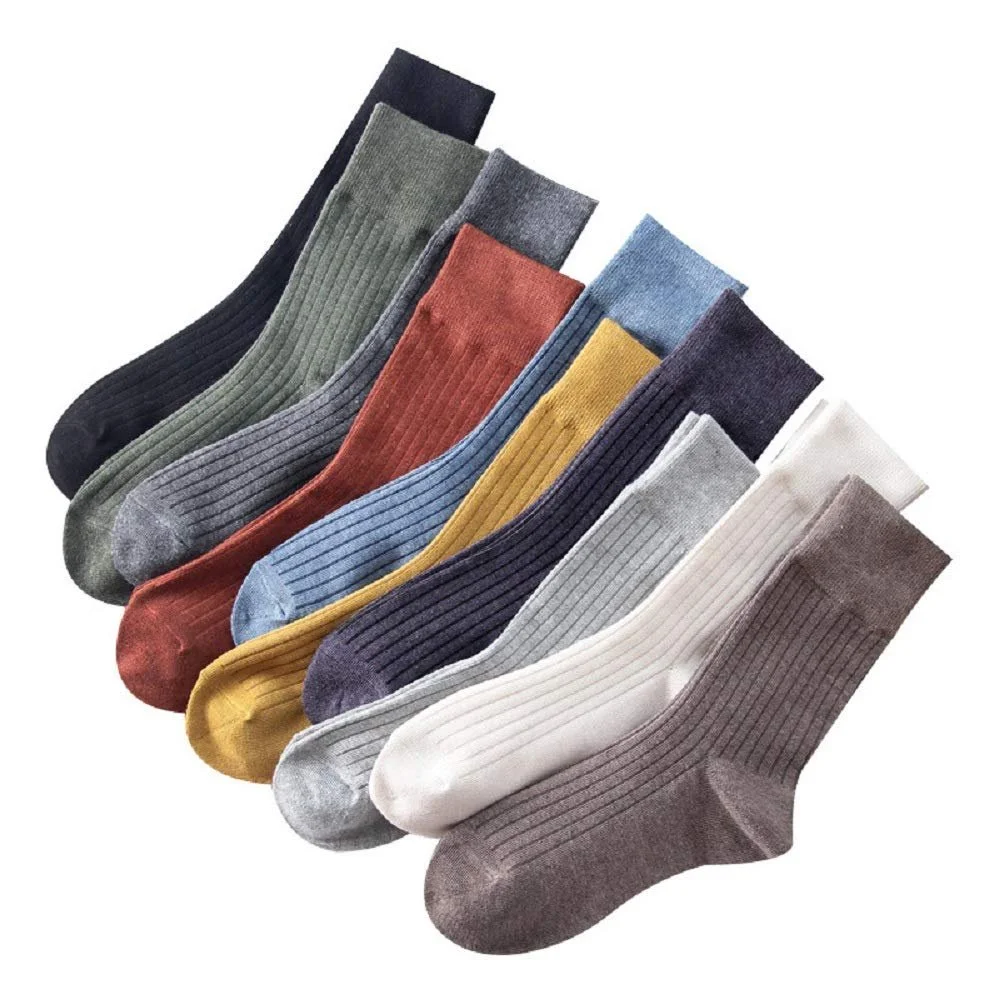Шкарпетки 10 пар Жіночі Однотонні, фото №1
