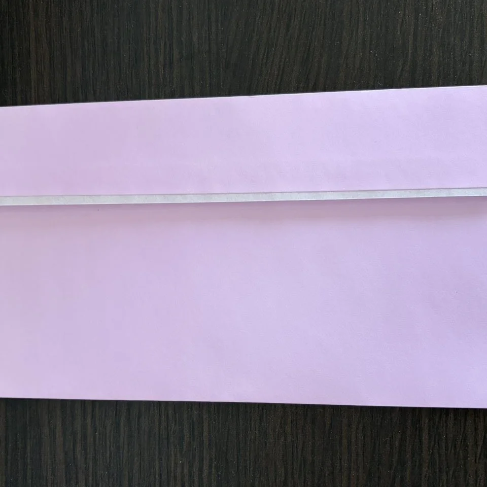 Конверти паперові подарункові канцелярські. Пакування 10 шт. Лавандовий, фото №4