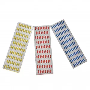 Алмазні точильні камені грубої середньої та тонкої зернистості для кухонних ножів synthetic.ua - Фото 1