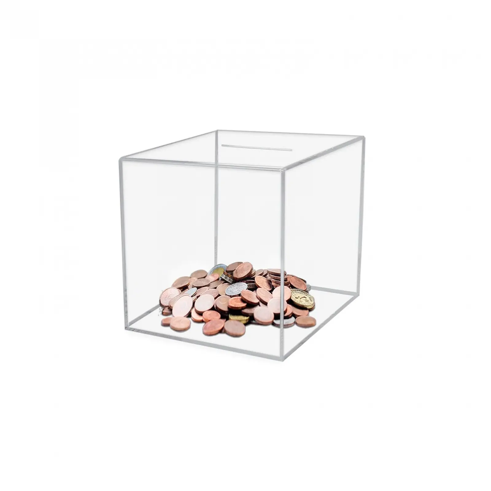 Скарбничка Clear Acrylic прозора акрилова для дорослих та дітей, фото №1