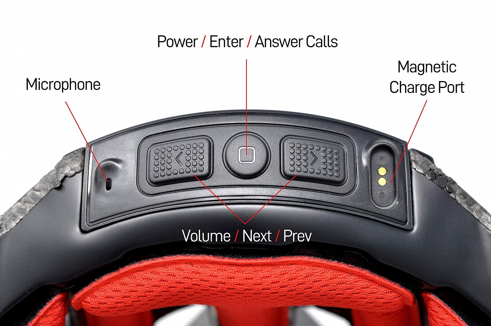 Шолом Livall BH60SEPLUS 2018 Велосипедний Смарт Bluetooth з бездротовим пультом на кермі - Чорний, фото №7