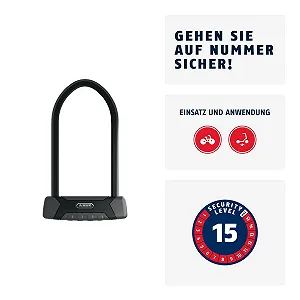 U-подібний замок ABUS Granit XPlus 540 USH Bracket 13 мм synthetic.ua - Фото 1