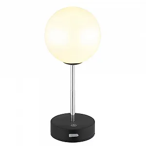 Настольная лампа Globo Touch Dimmer Регулируемая USB LED Черная - Фото 1