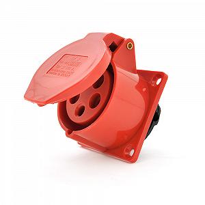 Розетка накладна пряма SF-315, 5 полюсів 3R+N+E, 16А 380V IP44 - Фото 1