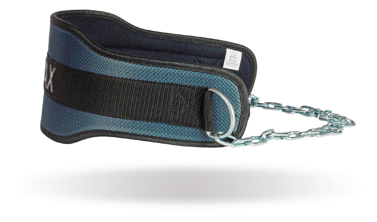 Пояс для обтяжень з ланцюгом MadMax MFA-290 неопреновий Dark grey/Orange, фото №10