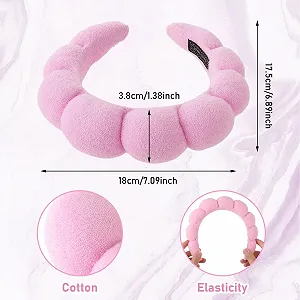 Обруч рожевий та чорний synthetic.ua - Фото 1