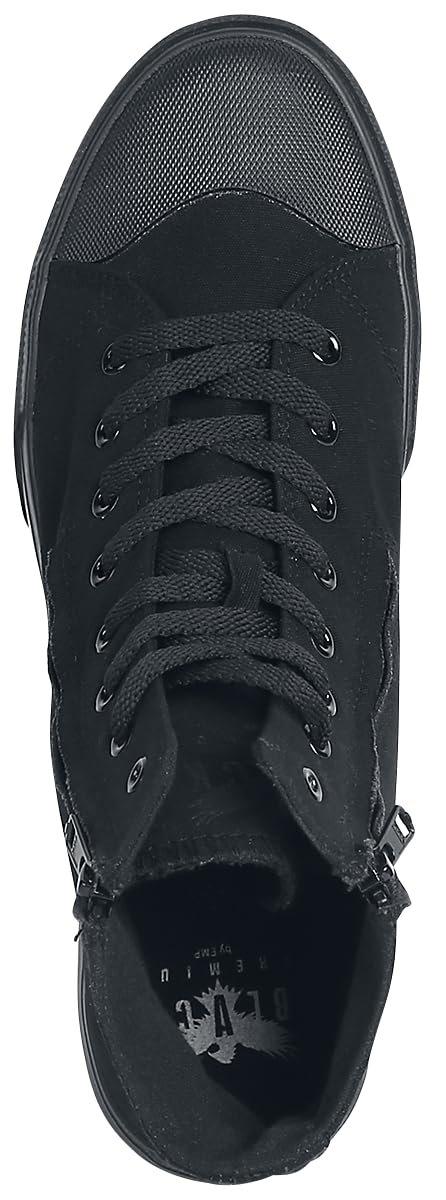 Кроссовки на молнии Black Premium by EMP Черные, фото №7