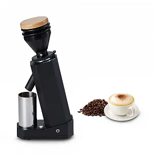 Электрическая кофемолка 40 мм Titanium Burr Metal 75 г Черный - Фото 1