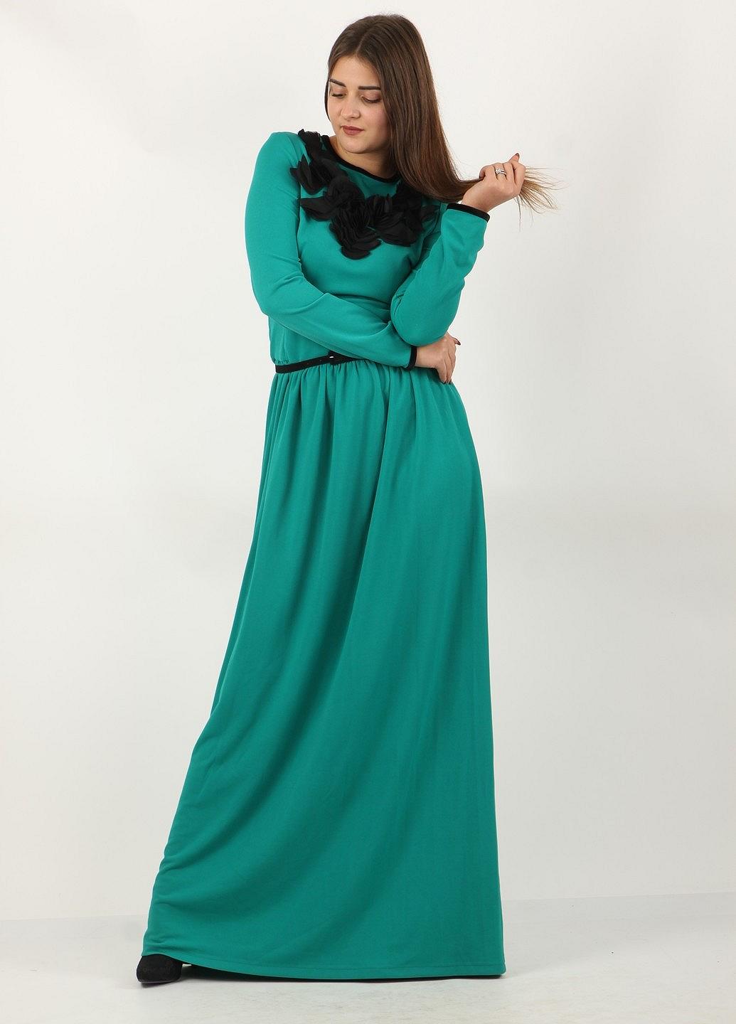 Платье MOZAH S Зеленый (ND-20046-Green), фото №4