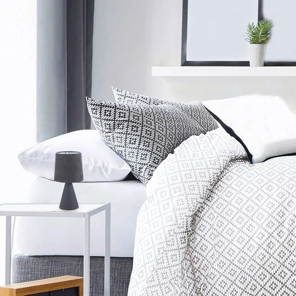 Настільна лампа Rabalux Nalani 2695 E14 1x Max 40 Вт 25 x 13 см Сіра, фото №2