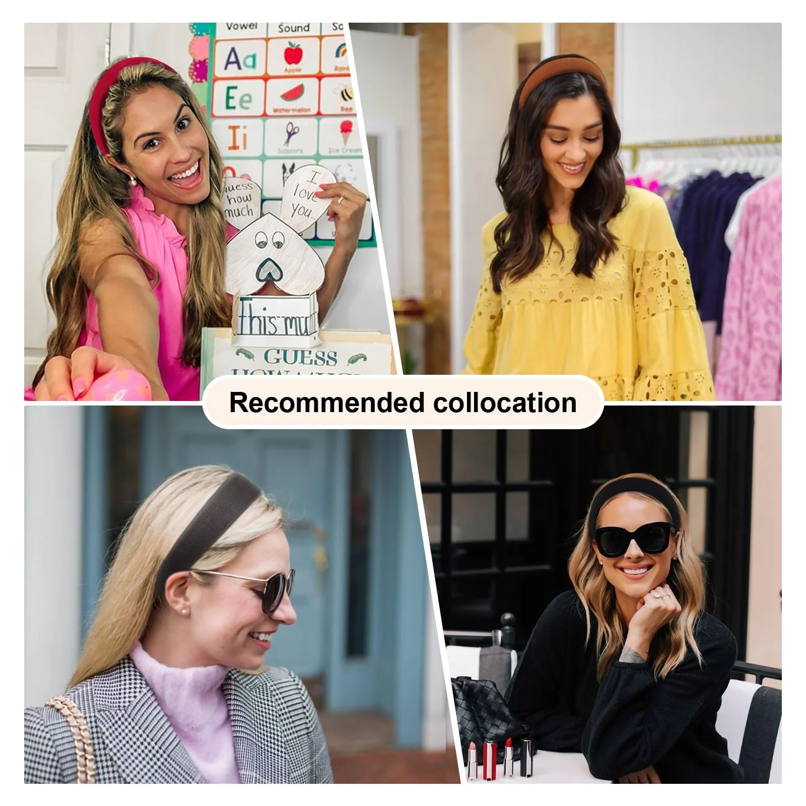 Обруч на голову Вузол DRESHOW 4 шт., фото №6