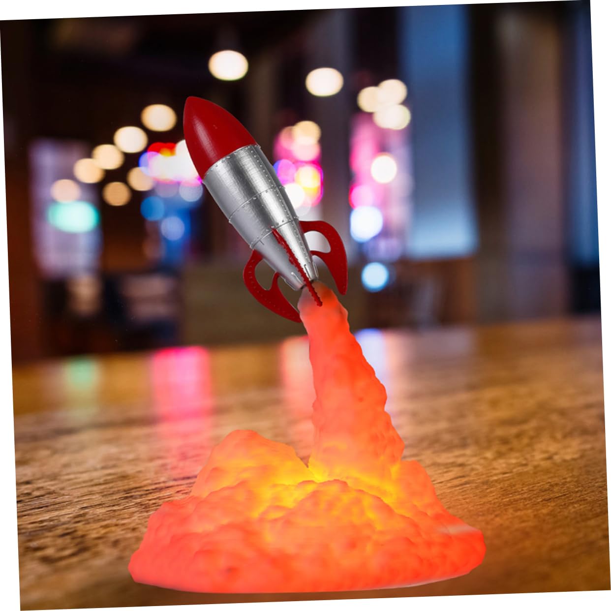 Нічник DOITOOL Rocket Light Spaceship Night Light Біорозкладний, фото №4
