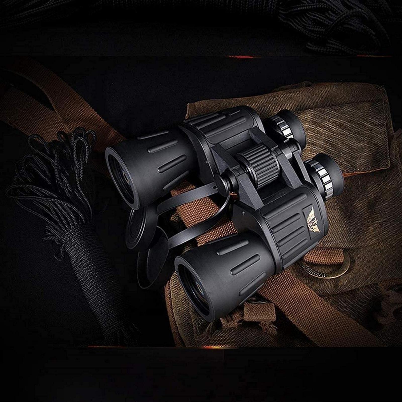 Бінокль Mini Telescope Adult 10x50 BAK4 чорний водонепроникний, фото №6