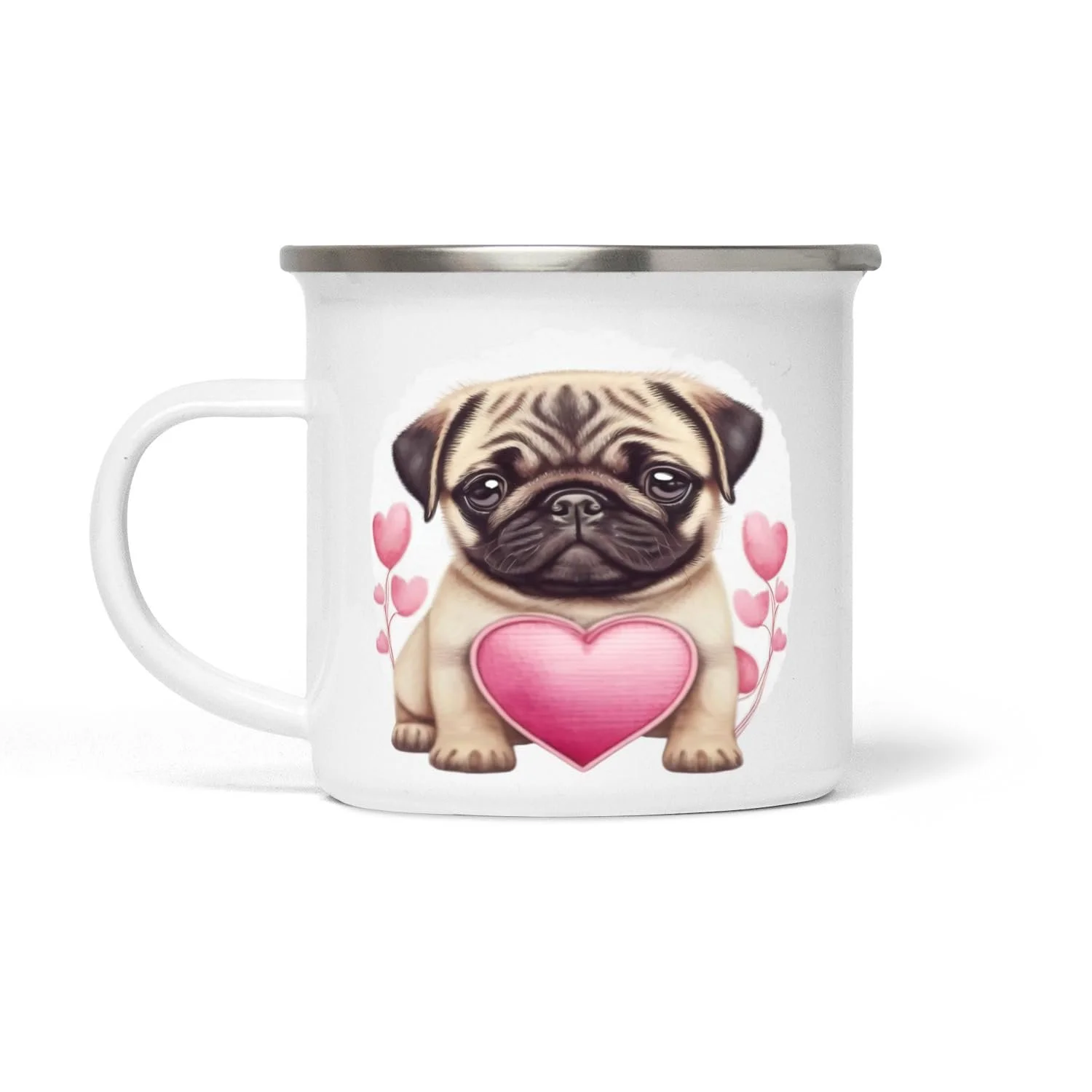 Дитяча кружка емальована Kids Adventure Baby Carlin біла - 354 мл, фото №1 Дитяча кружка емальована Kids Adventure Baby Carlin біла - 354 мл, фото №1