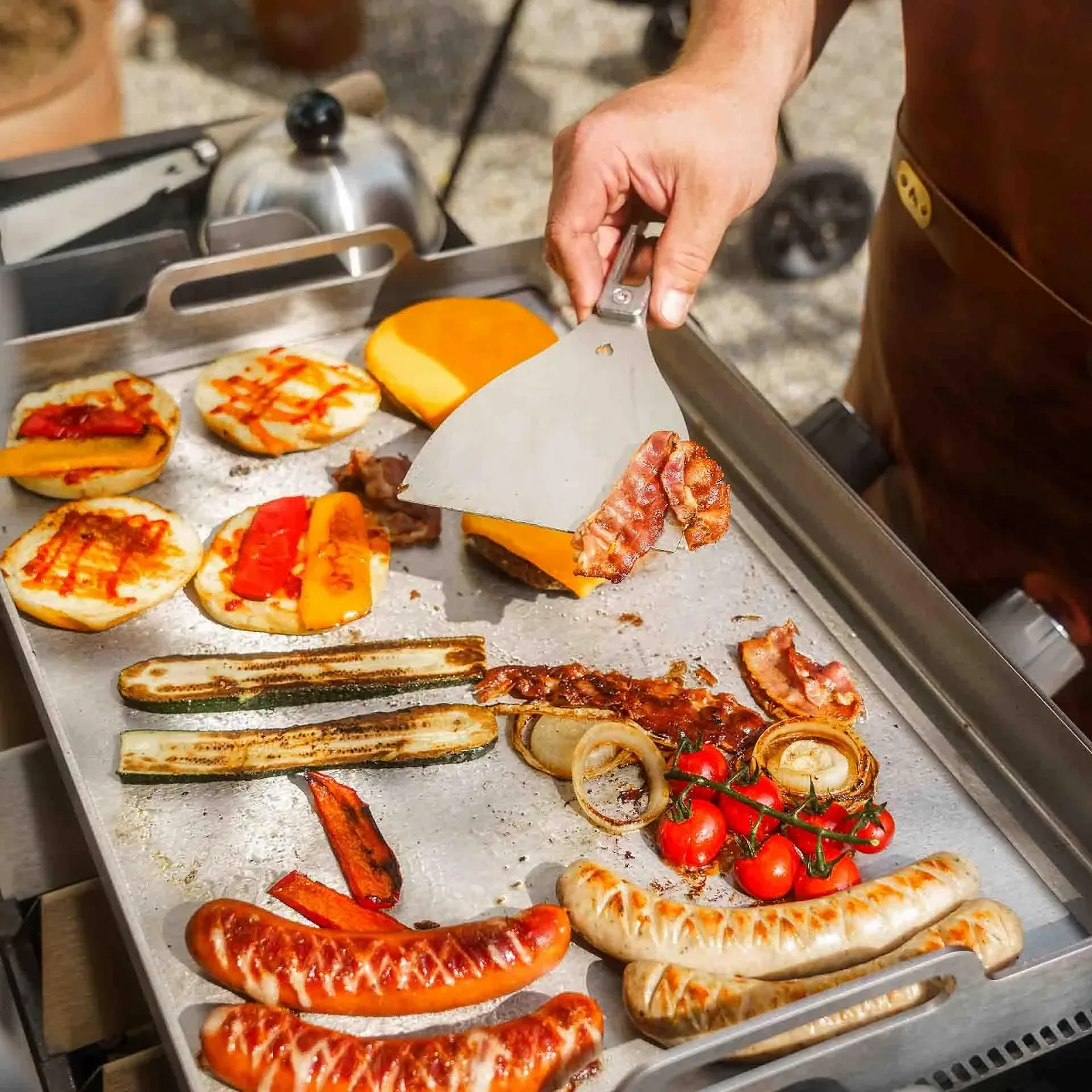Лопатка для гриля Grillrost.com Das Original Для планчи и огненных чаш Нержавеющая сталь, фото №4 Лопатка для гриля Grillrost.com Das Original Для планчи и огненных чаш Нержавеющая сталь, фото №4