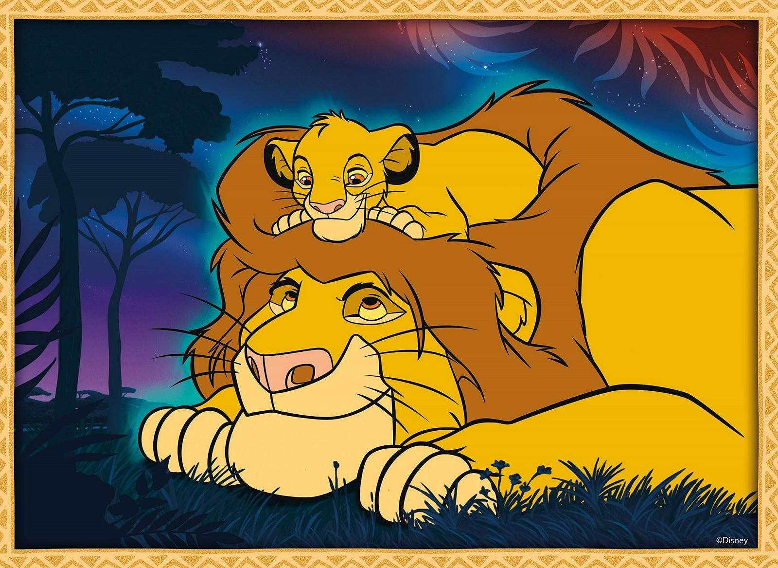 Пазл Lisciani Disney Lion King Maxifloor 4 x 48 деталей двухсторонний 35 x 25 см, фото №4 Пазл Lisciani Disney Lion King Maxifloor 4 x 48 деталей двухсторонний 35 x 25 см, фото №4