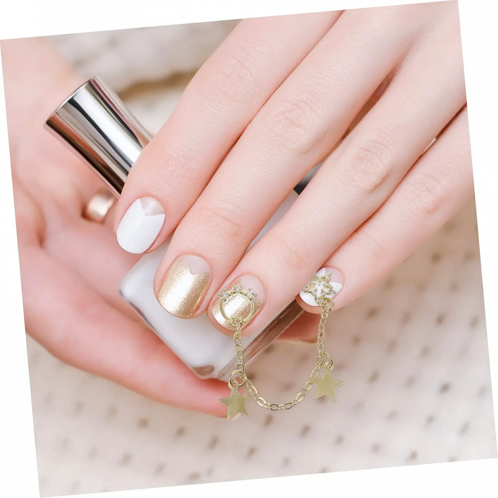 Цепочка для ногтей Beavorty 3 шт. Декор для маникюра, фото №6 Цепочка для ногтей Beavorty 3 шт. Декор для маникюра, фото №6