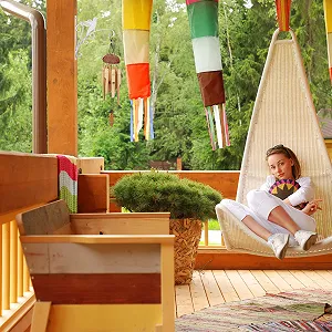 Держатель для подвесных корзин Relaxdays Птица Настенный 30 x 29.5 x 2 см Железо Белый synthetic.ua - Фото 1