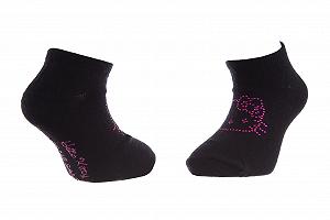 Шкарпетки HELLO KITTY TETE DE HK EN STRASS Чорний 35-37 - Фото 1