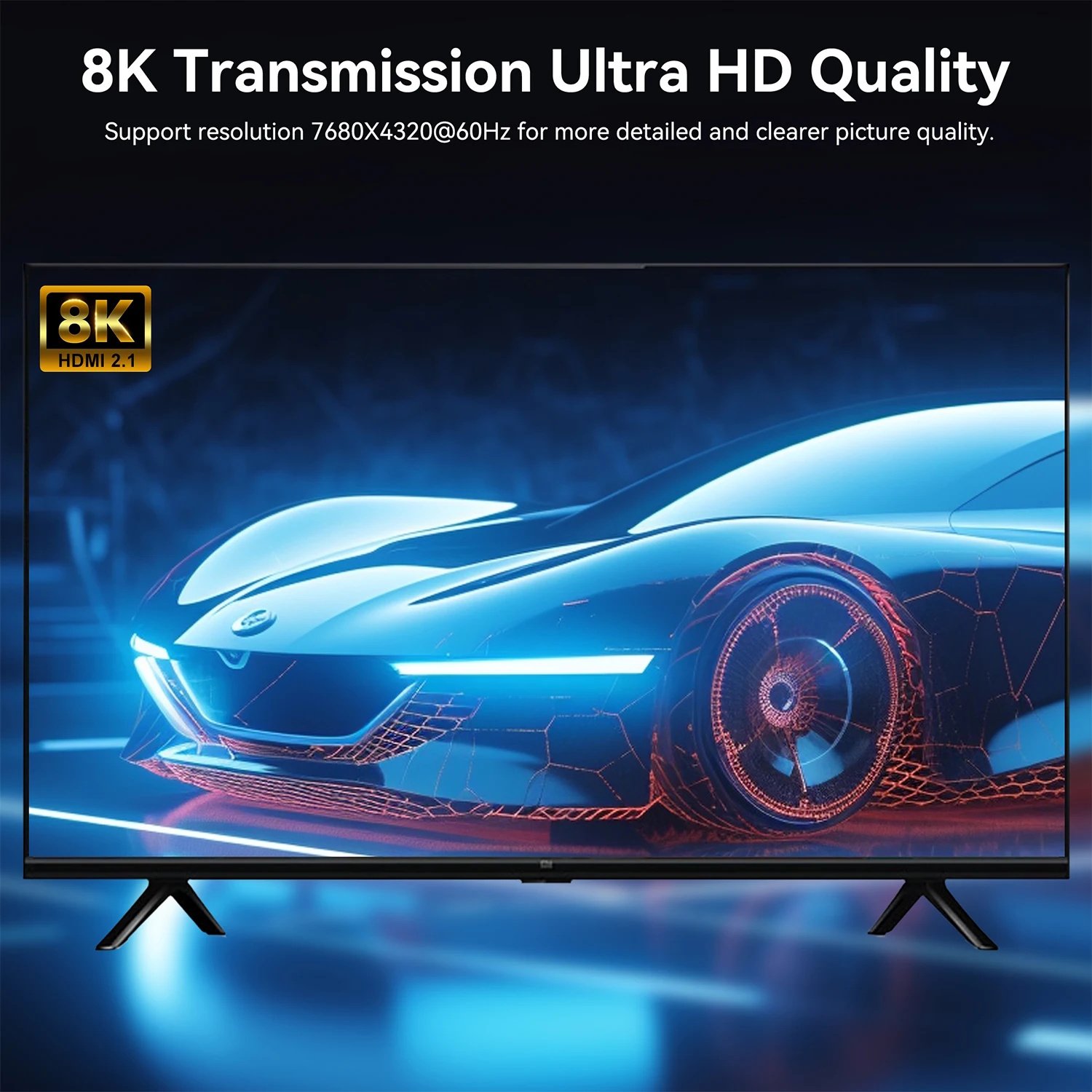 Кабель FDBRO перехідник USB-C to HDMI v2.1 8K 3m, фото №8