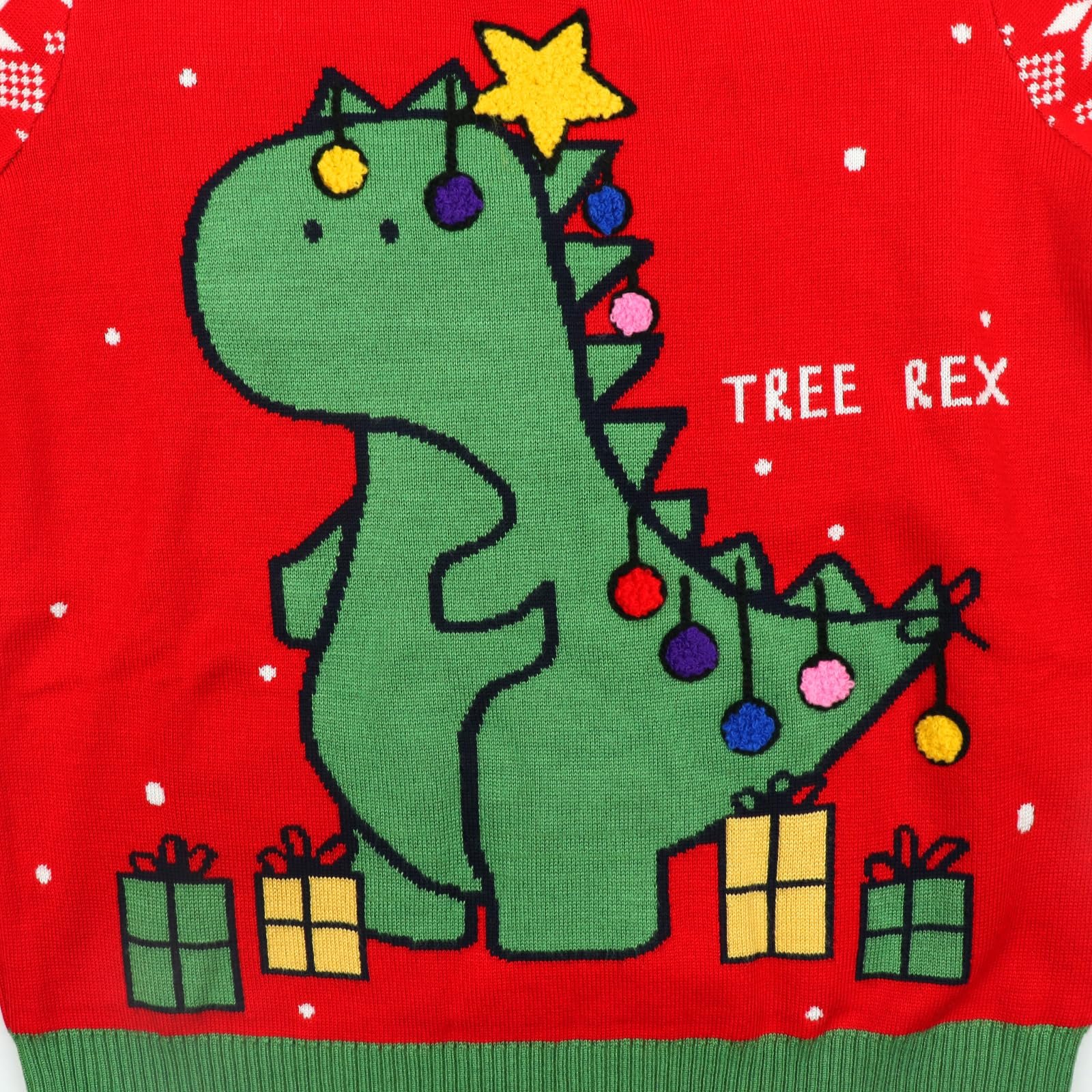 Різдвяний джемпер для хлопчиків Santa Claus В'язаний, фото №3