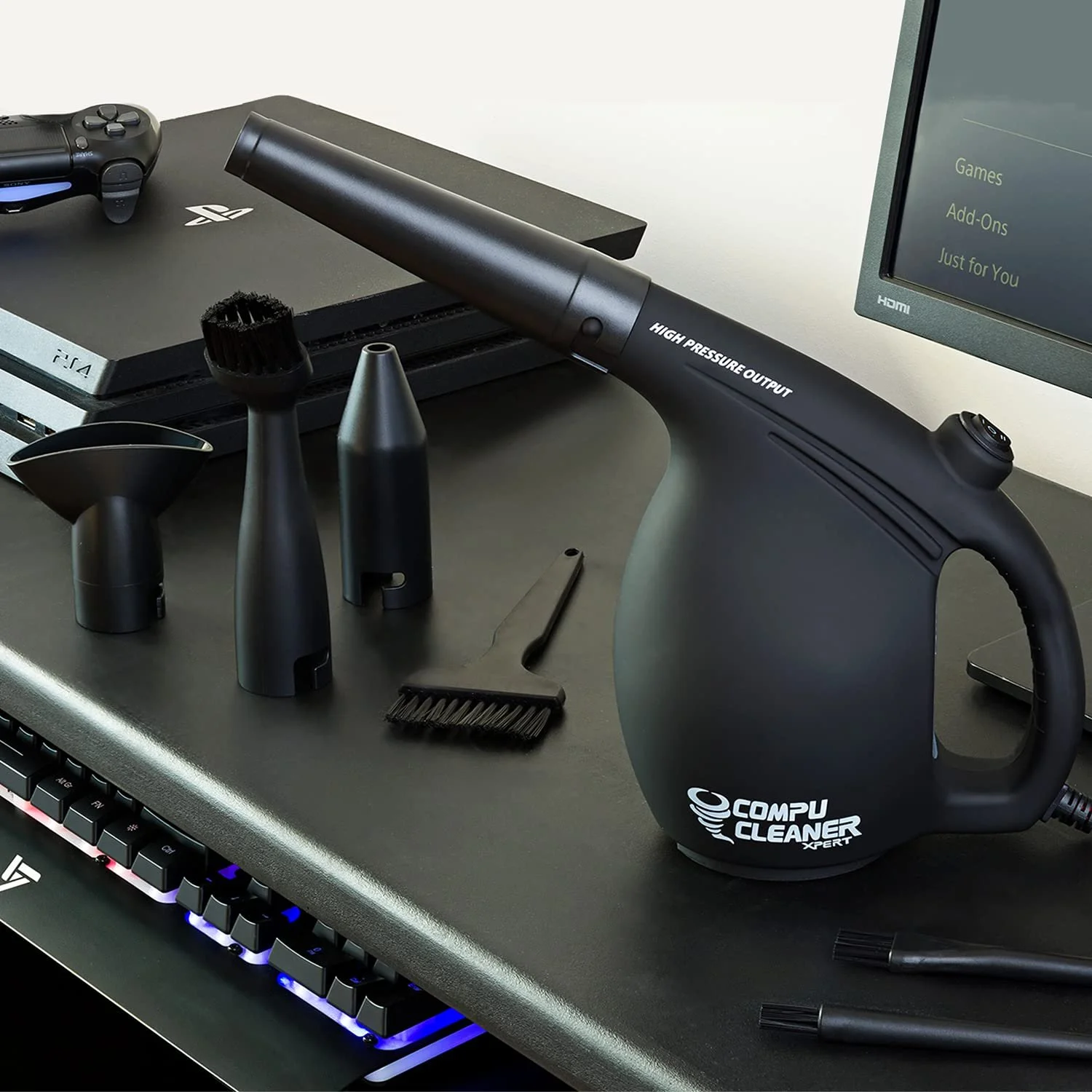 Електрична повітродувка IT Dusters CompuCleaner Xpert 550 Вт, фото №4 Електрична повітродувка IT Dusters CompuCleaner Xpert 550 Вт, фото №4