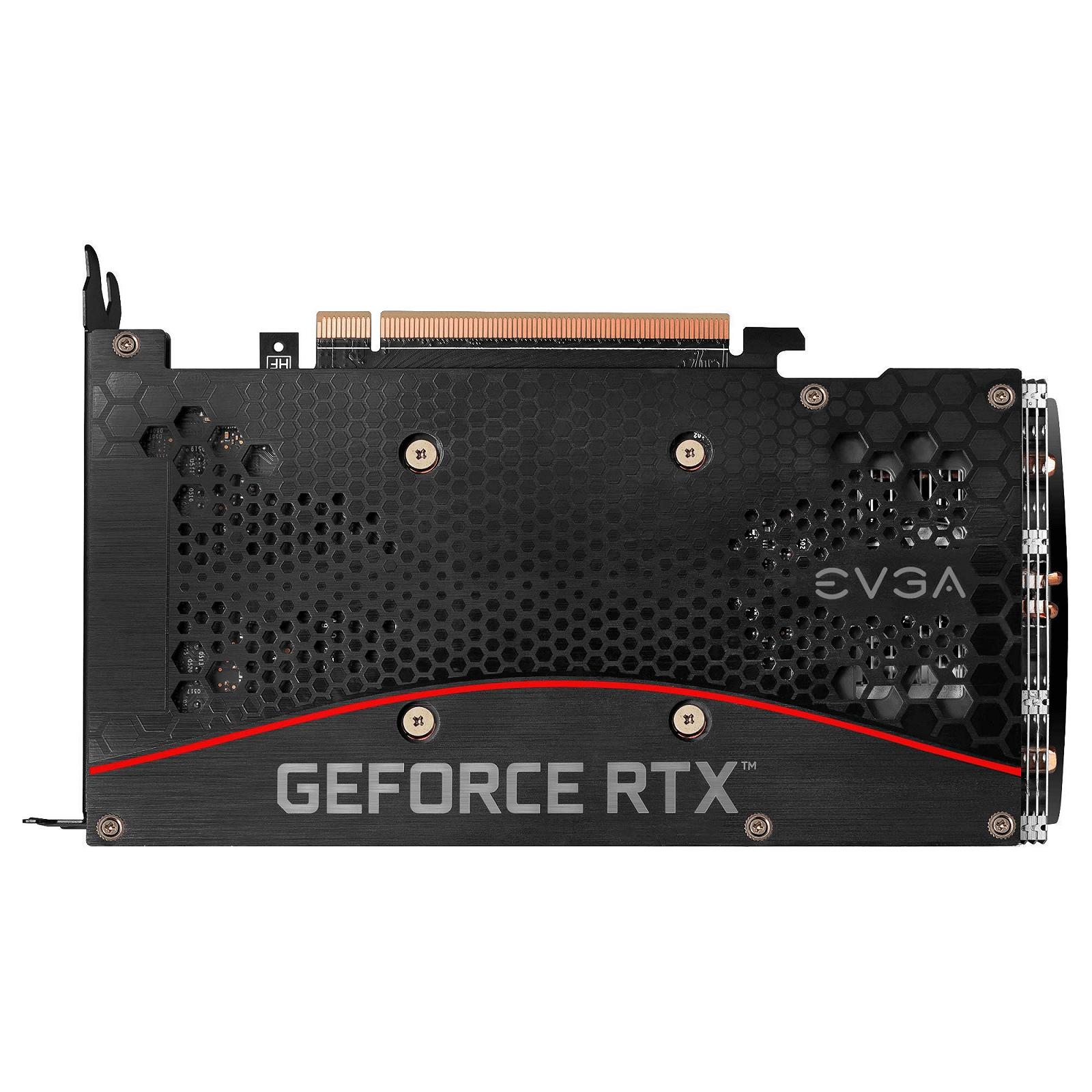 Видеокарта EVGA GeForce RTX 3060 XC Gaming 12G-P5-3657-KR 12GB GDDR6 DualFan Metal Backplate, фото №6