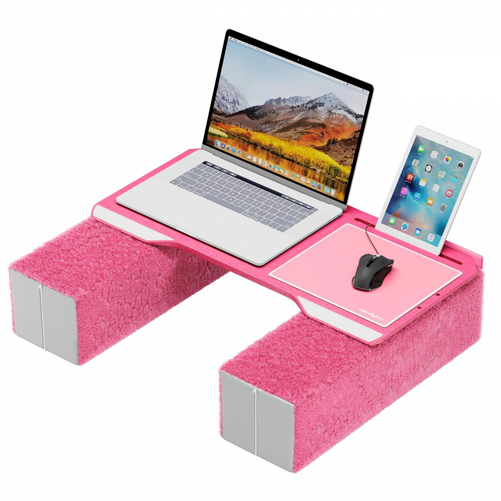 Эргономичный столик для ноутбука Couchmaster CYPINK для дивана, очень широкий для ноутбуков или беспроводных периферийных устройств, фото №8 Эргономичный столик для ноутбука Couchmaster CYPINK для дивана, очень широкий для ноутбуков или беспроводных периферийных устройств, фото №8