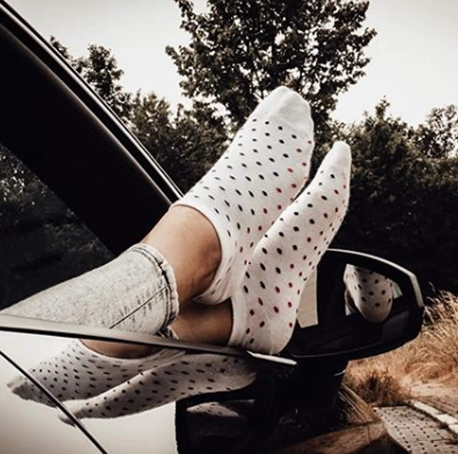 Жіночі шкарпетки Vincent Creation Смужки та горошок Морський стиль 8 пар, фото №3