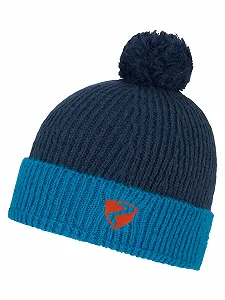 Шапка з помпоном Ziener Iken для дітей унісекс, в'язана, флісова підкладка - Фото 1