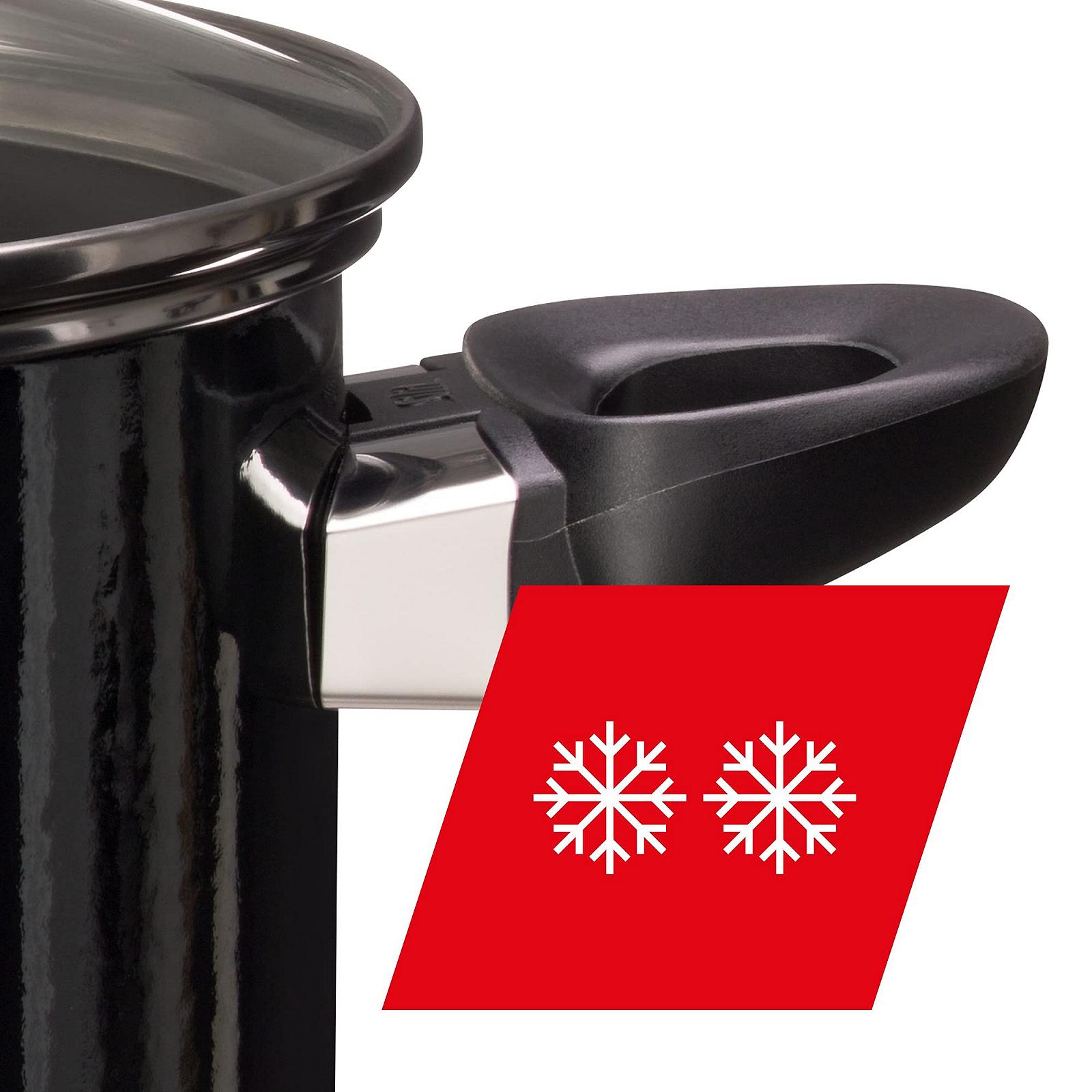 Кастрюля Silit Modesto Line Silargan Большая 20 см Стеклянная крышка Индукционная 3.7 л Черный, фото №6