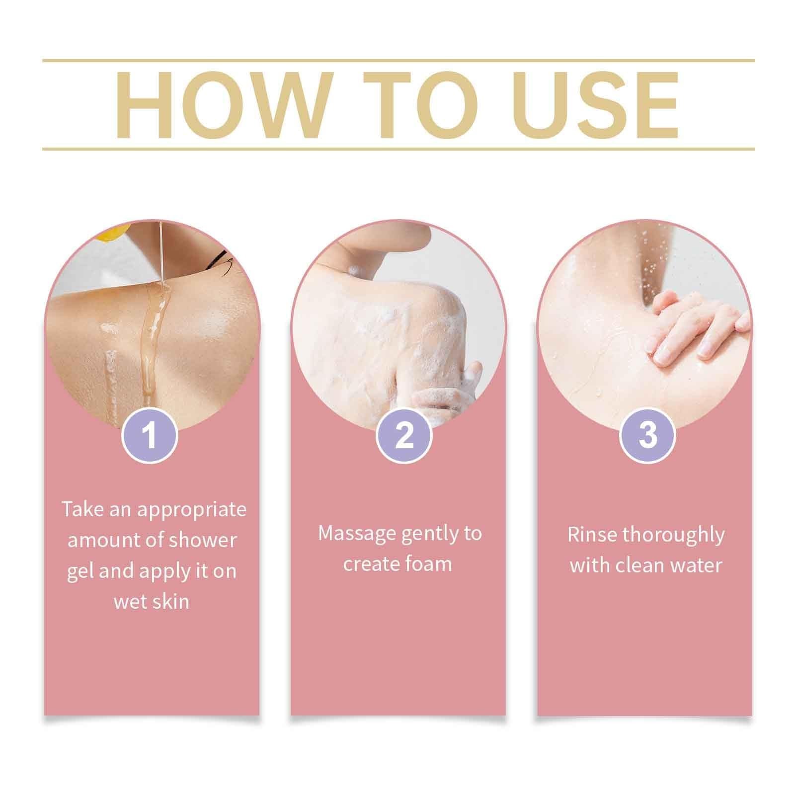 Гель для душу Jasmine Perfume Body Wash з органічним жасмином зволожуючий веганський (3 шт), фото №9