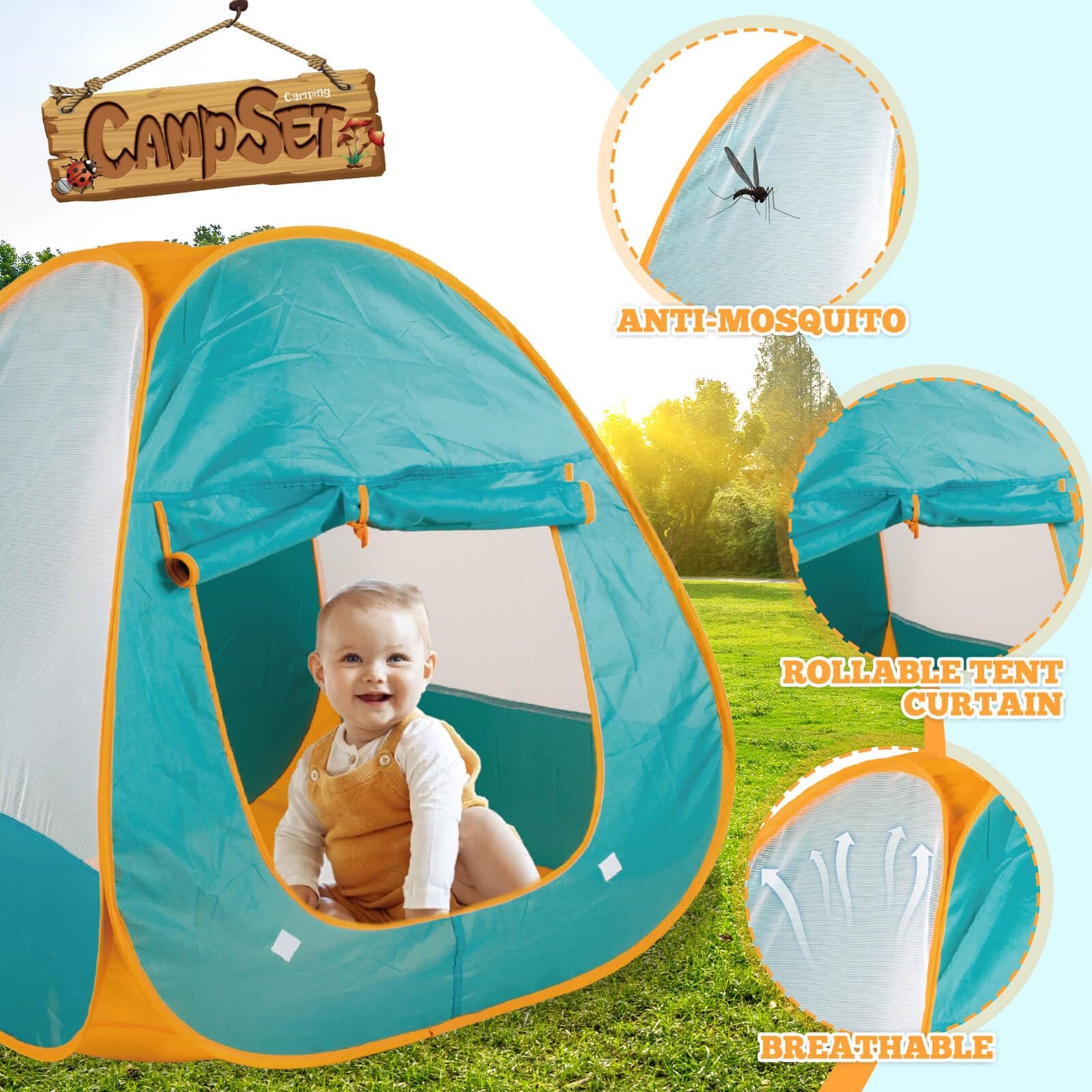 Детская игровая палатка Getatoy Pop Up Playhouse, фото №3