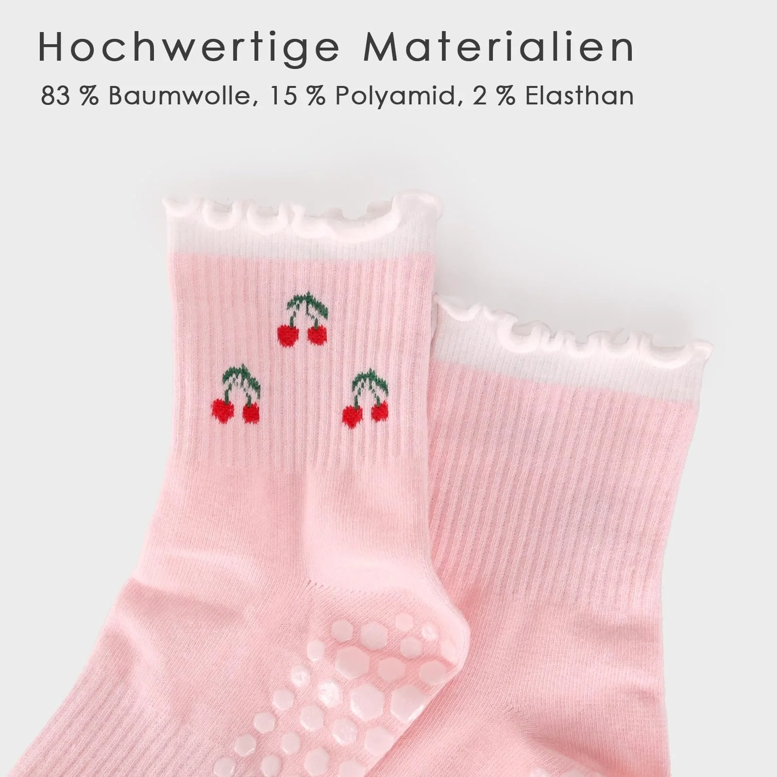 Носки для пилатеса Kaempe, 3 пары, фото №5