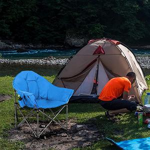 Розкладне крісло для кемпінгу HIGH POINT SPORTS XXL / до 150 кг / Блакитний ціна на synthetic.ua - Фото 1 Розкладне крісло для кемпінгу HIGH POINT SPORTS XXL / до 150 кг / Блакитний synthetic.ua - Фото 1