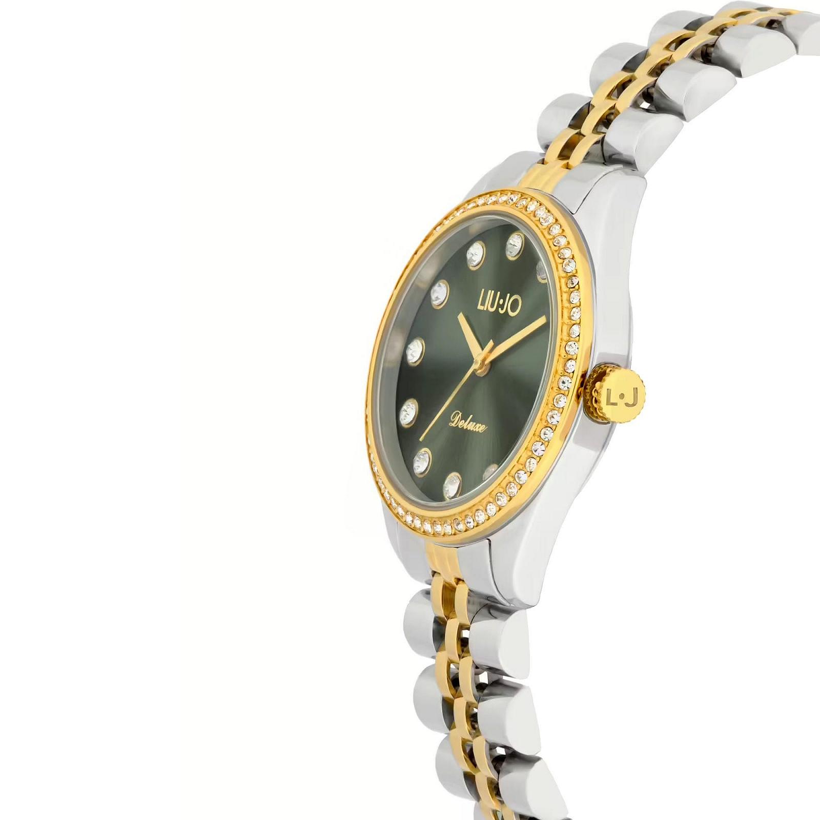 Жіночий годинник Liu Jo Casual Deluxe Two Tone Steel Jubilee Silver Black TLJ2426, фото №2 Жіночий годинник Liu Jo Casual Deluxe Two Tone Steel Jubilee Silver Black TLJ2426, фото №2