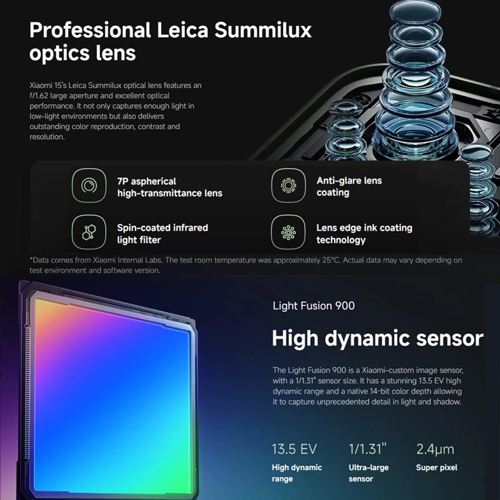 Смартфон Xiaomi 15 Dual 12GB RAM 512GB Зелений, фото №6 Смартфон Xiaomi 15 Dual 12GB RAM 512GB Зелений, фото №6