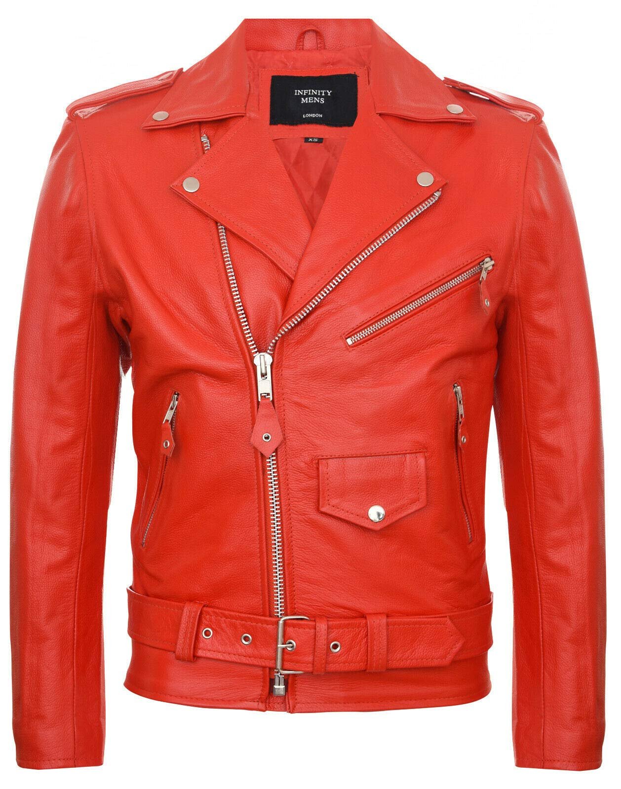Кожаная юбка Infinity Leather Brando мотоциклетная из коровьей кожи, фото №1