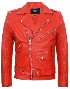 Кожаная юбка Infinity Leather Brando мотоциклетная из коровьей кожи - Фото 1