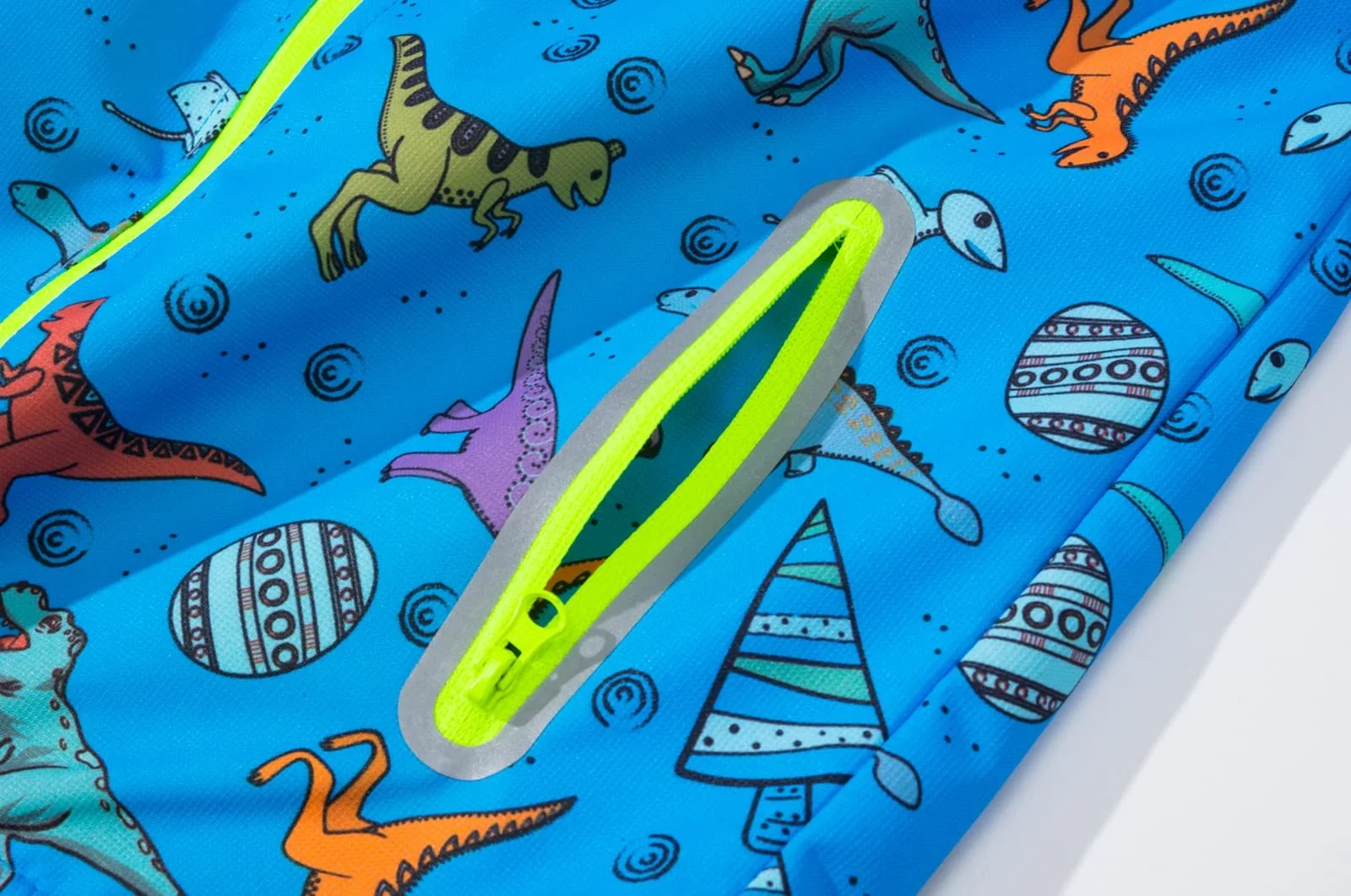 Дитяча дощова куртка LAUSONS Перехідна куртка для малюків Динозаври Водонепроникна, фото №6