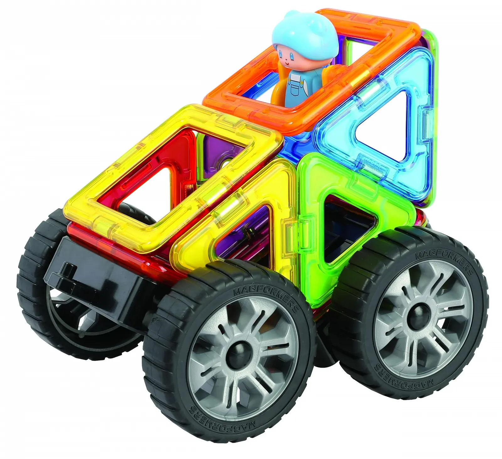 Магнитный конструктор MAGFORMERS Master Craft Set 279-15 162 шт, разноцветный, 3-99 лет, фото №3