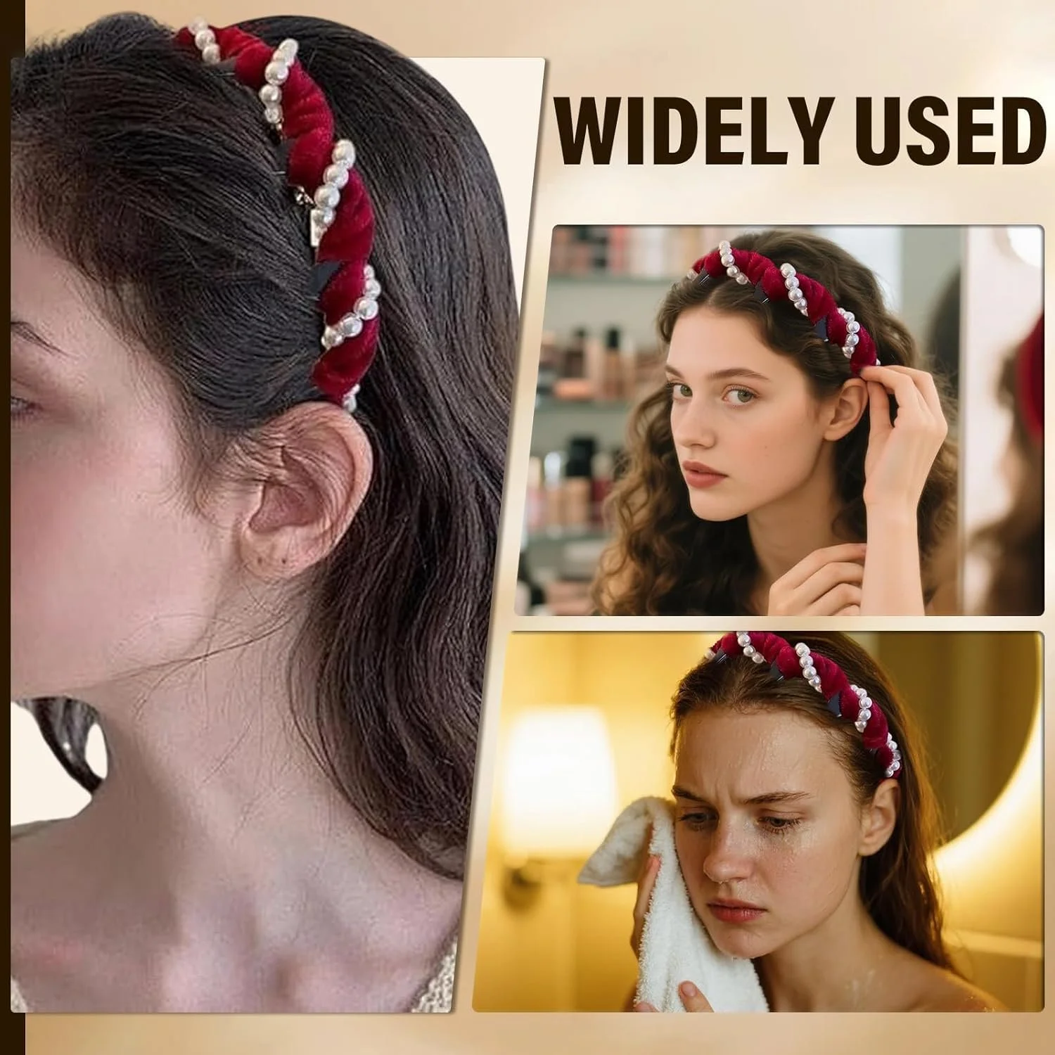 Обруч для волос с зубцами, фото №4