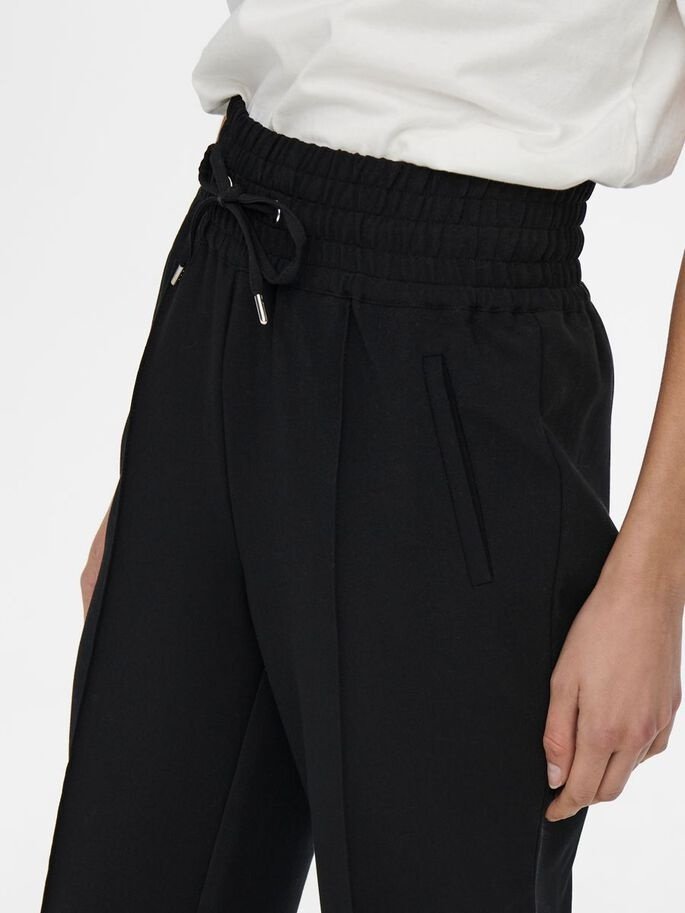 Штаны ONLY ONLMARIYA X-HW STRAIGHT PULL-UP PNT 15243732 Черные XS, фото №5