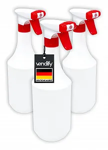 Пульверизатори vendify 1 л / 1000 мл з пінофорсункою порожні 3 шт. - Фото 1