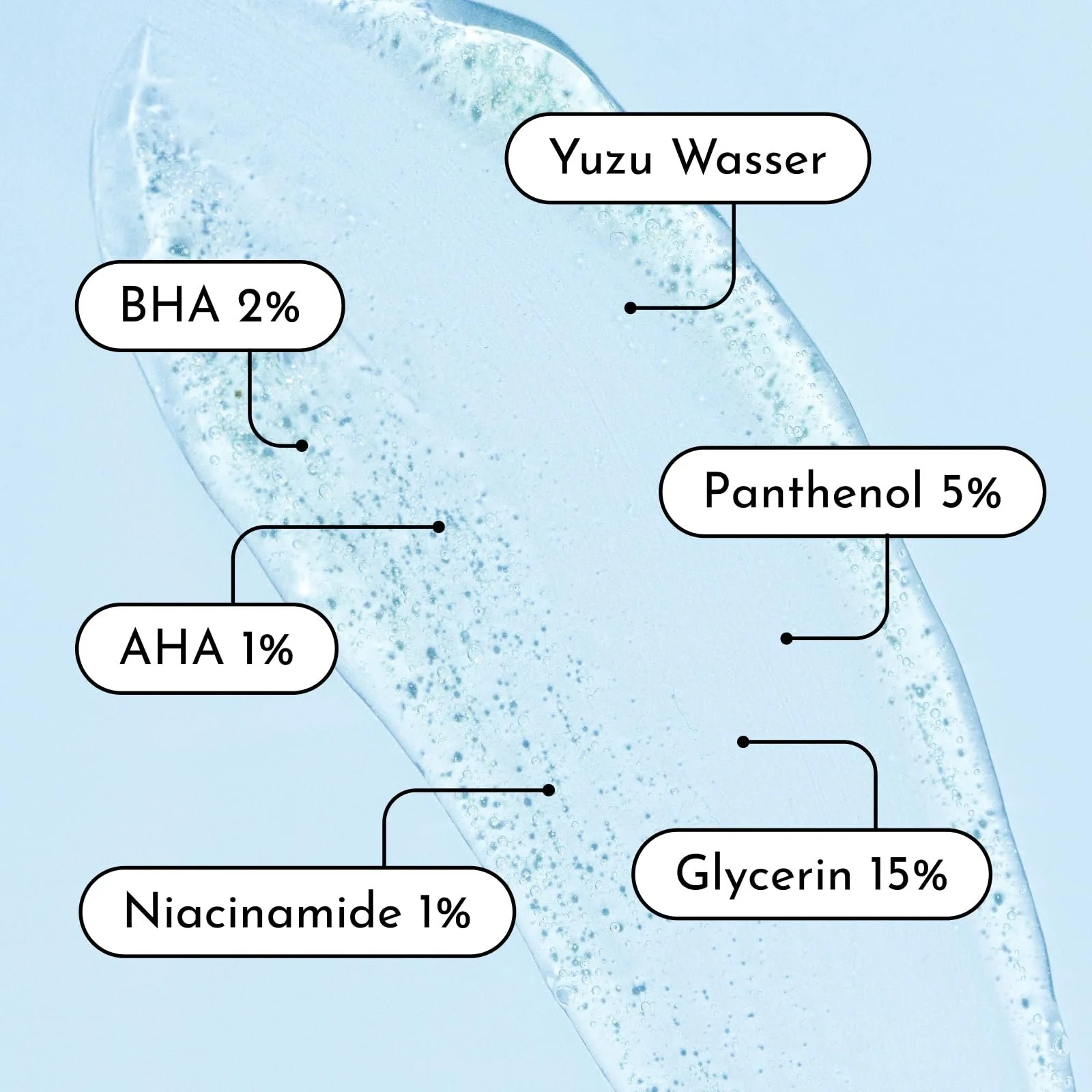 Гель для вмивання INAO Skincare Feel Pure Exfoliation Cleanser з AHA, BHA та ніацинамідом для м’якого очищення обличчя для сяючого кольору, фото №4
