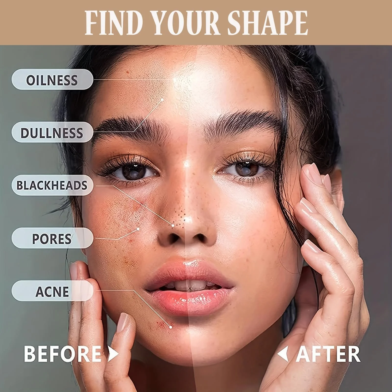 Палетка консилерів і хайлайтерів Joyeee 12 кольорів, палетка кремового макіяжу з 11 кистями, фото №3