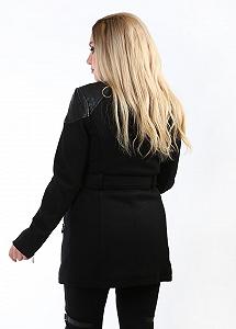 Пальто GUESS S Черный (GDG-W53L50W6RK0-Black) synthetic.ua - Фото 1