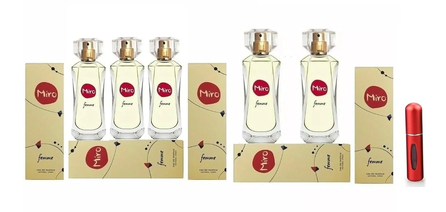Парфюмированная вода Miro Femme 5 x 50 мл (250 мл), фото №1