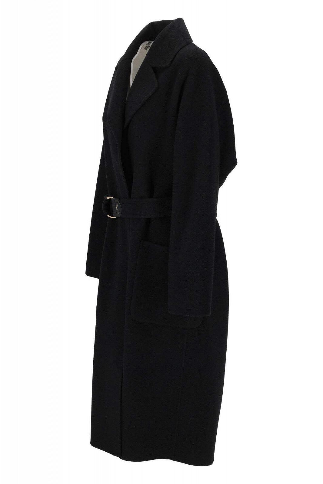 Пальто Elisabetta Franchi CP54D46E2 Черный, фото №2