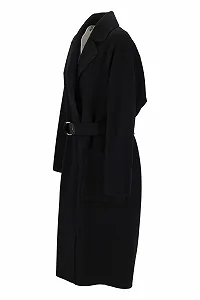 Пальто Elisabetta Franchi CP54D46E2 Чорний ціна на synthetic.ua - Фото 1 Пальто Elisabetta Franchi CP54D46E2 Чорний synthetic.ua - Фото 1